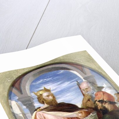 A model for Alfred's Navy, 1851 by John Callcott Horsley