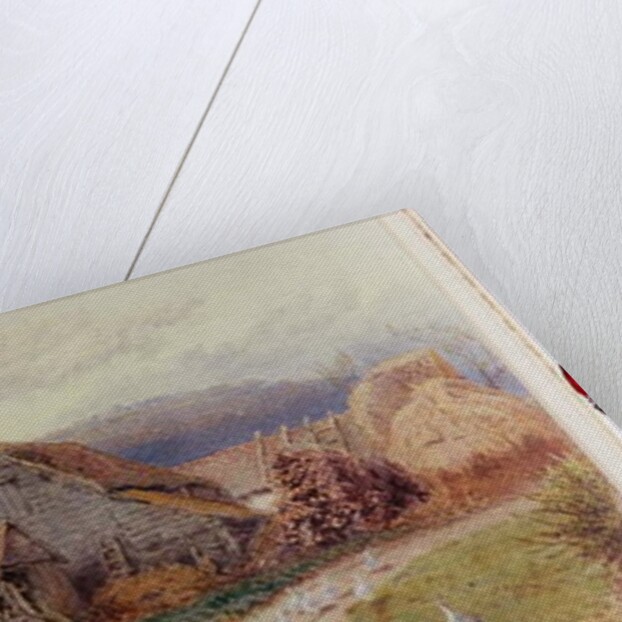 Landscape with a Farm by Myles Birket Foster