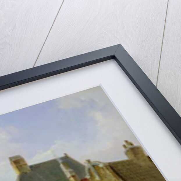 Canal Scene in Holland, 1898 by Pieter Christiaan Cornelis Dommelshuizen