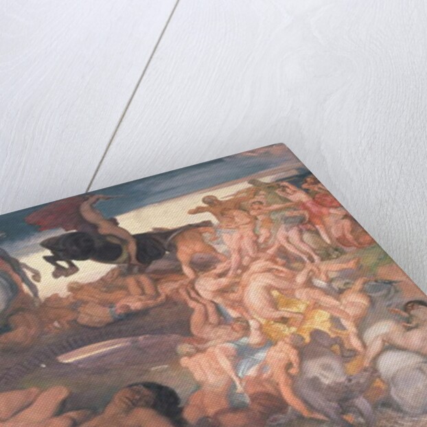 Amazons Fighting, c.1913 by Rudolf Jettmar