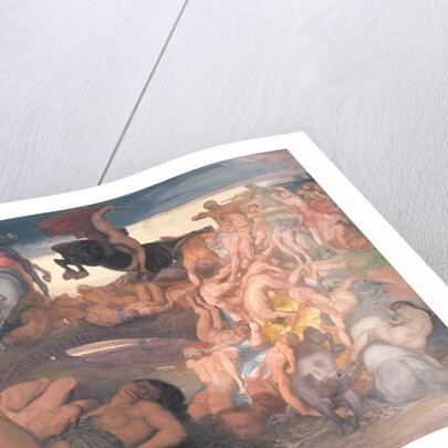 Amazons Fighting, c.1913 by Rudolf Jettmar