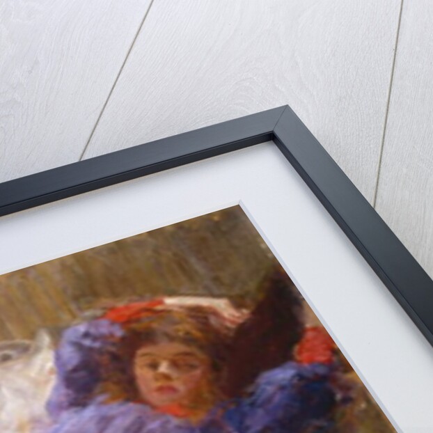 Girl Reclining on Sofa by Philip Wilson Steer