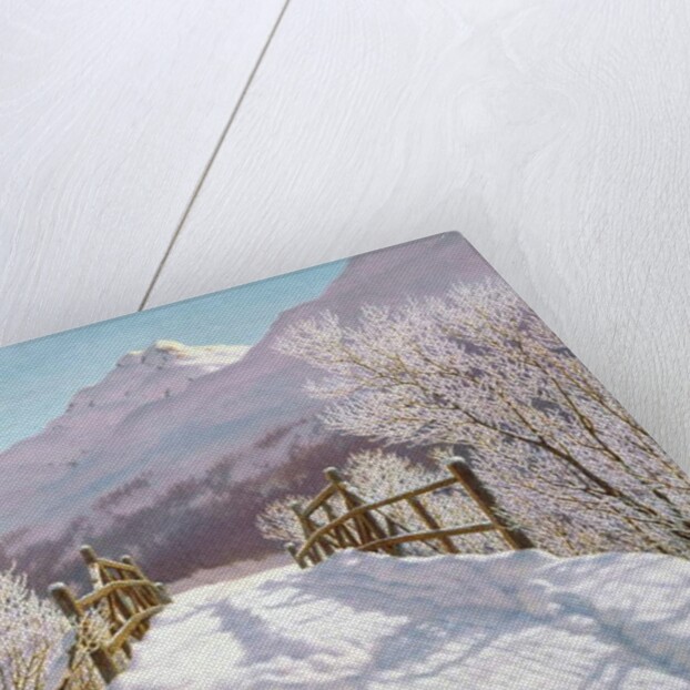 Silver Frost, Engadine, 1910 by Ivan Fedorovich Choultse