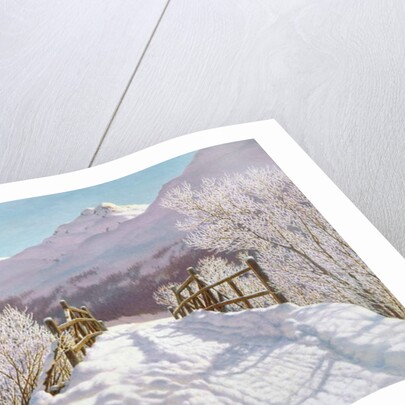 Silver Frost, Engadine, 1910 by Ivan Fedorovich Choultse