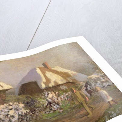 Cottages on the Frosty Afternoon by George Clausen