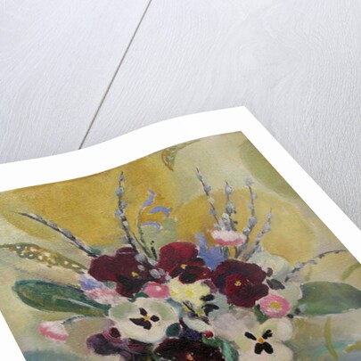 Still life with pansies, c.1930 by Mildred Bendall