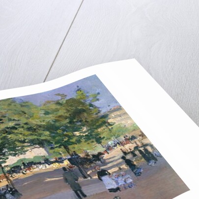 Promenade on a Sunday afternoon, Paris by Jean Beraud