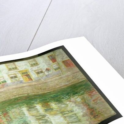 Across the Canal, 1900 by Emile Claus