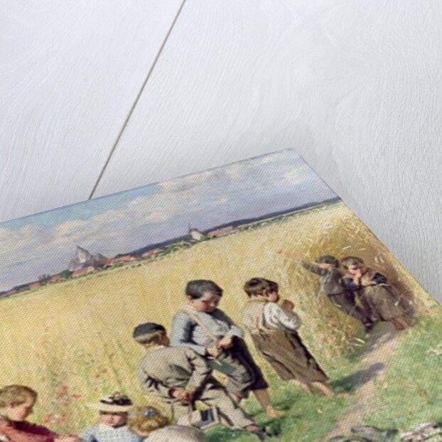 The Route to School by Emile Claus