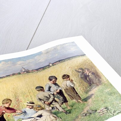 The Route to School by Emile Claus