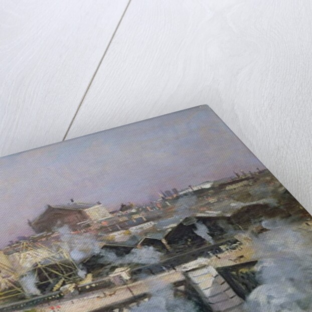 Le Pont de L'Europe by Norbert Goeneutte