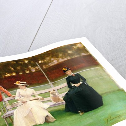 The Tennis Match by John Lavery