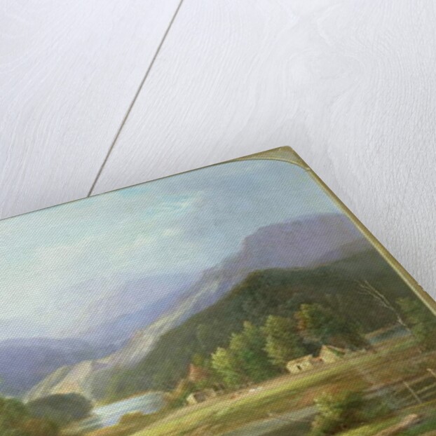 New Zealand Landscape, 1872 by Ebenezer Wake Cook