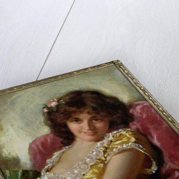 Portrait of a Woman, c.1890 by Edwin Thomas Roberts