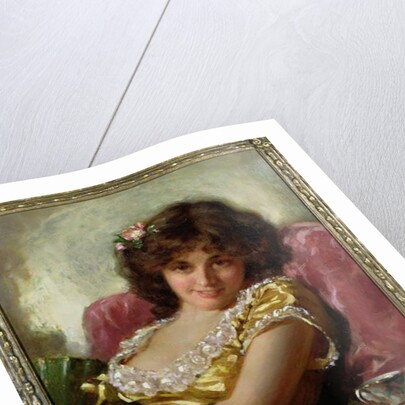 Portrait of a Woman, c.1890 by Edwin Thomas Roberts