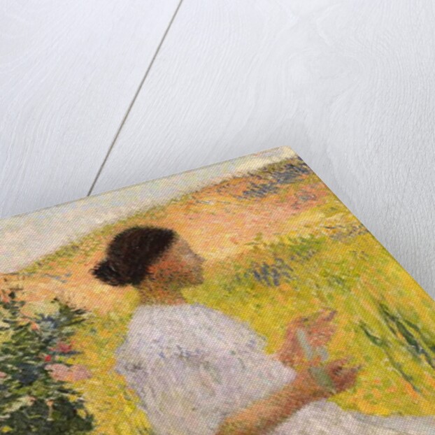 The Blue Dress, 1917 by Henri Jean Guillaume Martin