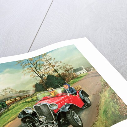 Racing the Train, 1995 by Richard Wheatland