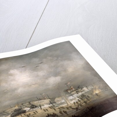 The Tanks Go In, Sword Beach by Richard Willis