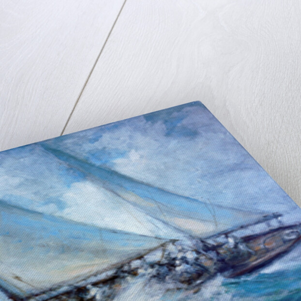 Classic Yacht - 'Twixt Wind and Water' by Richard Willis