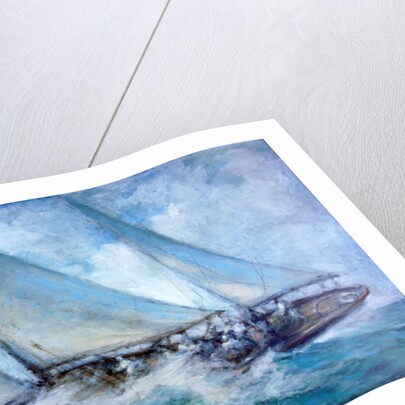 Classic Yacht - 'Twixt Wind and Water' by Richard Willis