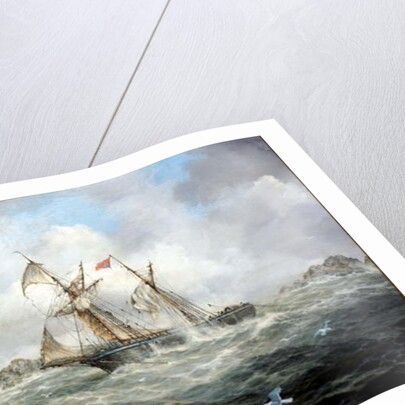 A Storm at Sea by Richard Willis