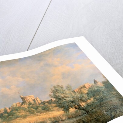 Windsor Castle: from the River Thames by Richard Willis