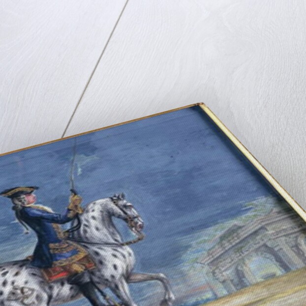 No. 11 An appaloosa horse of the Spanish Riding School by Baron Reis d' Eisenberg