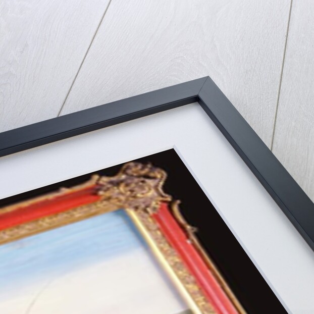 No. 29 A dappled grey horse of the Spanish Riding School performing a dressage movement by Baron Reis d' Eisenberg