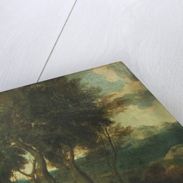 Hagar and Ishmael by Gaspard Poussin Dughet