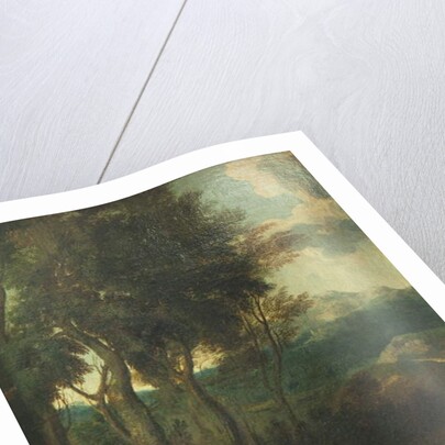 Hagar and Ishmael by Gaspard Poussin Dughet