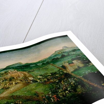 The Battle of Pavia by Joerg the Elder Breu