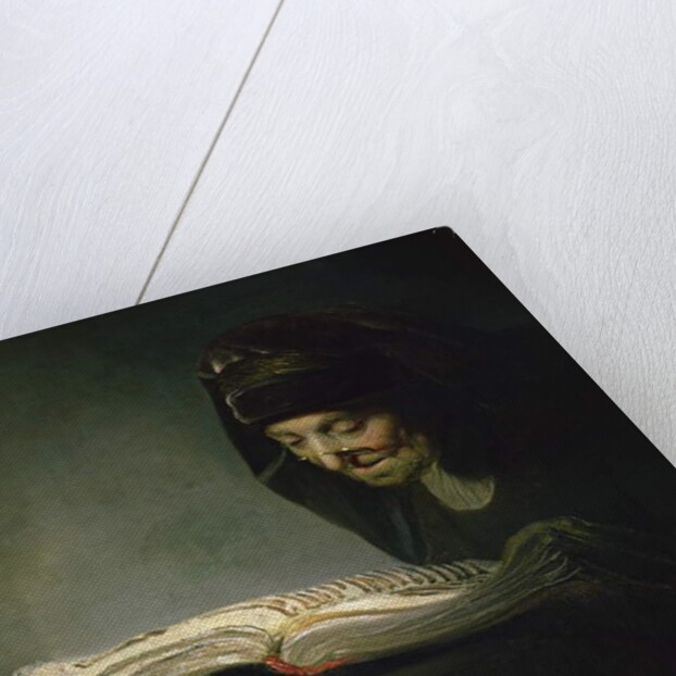 Portrait of Rembrandt's Mother by Rembrandt Harmensz. van Rijn