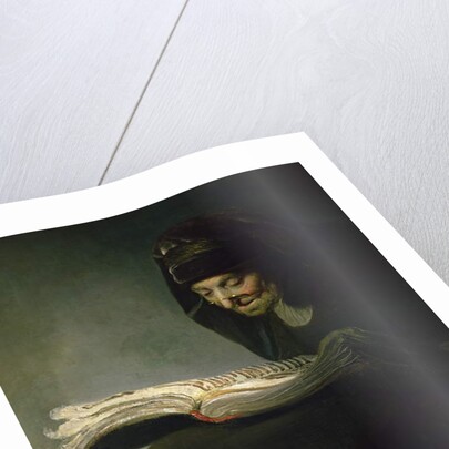 Portrait of Rembrandt's Mother by Rembrandt Harmensz. van Rijn