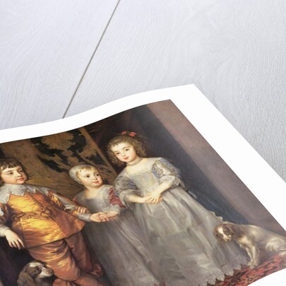 The Children of King Charles I of England and Queen Henrietta Maria, 1637 by Anthony van Dyck