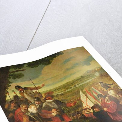 The Wounding of Sir Philip Sidney at the Battle of Zutphen, 22nd September 1586 by Flemish School