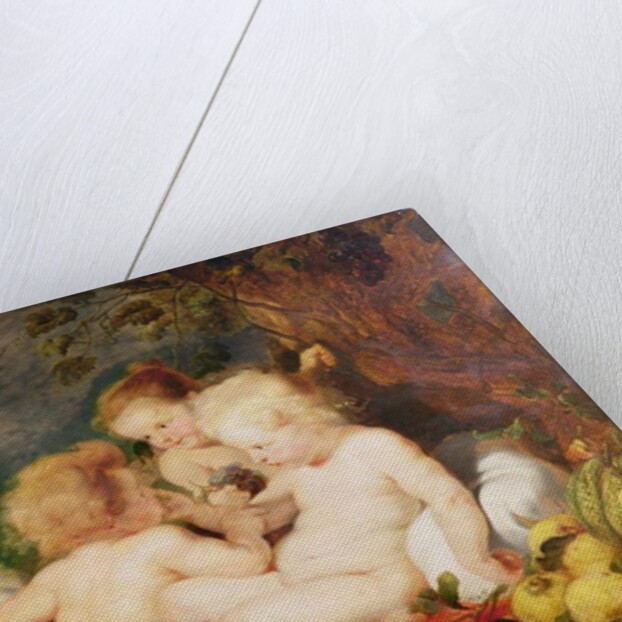 Christ, St. John, an Angel and a Little Girl by Peter Paul and Snyders Frans Rubens