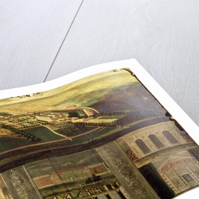 Topographical view of Wilton House by Leendert or Leonard Knijff