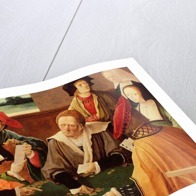 The Card Players by Lucas van Leyden