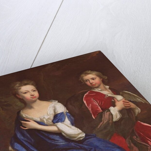 Lady Catherine and the Honourable Robert Herbert, c.1709-10 by Jonathan Richardson