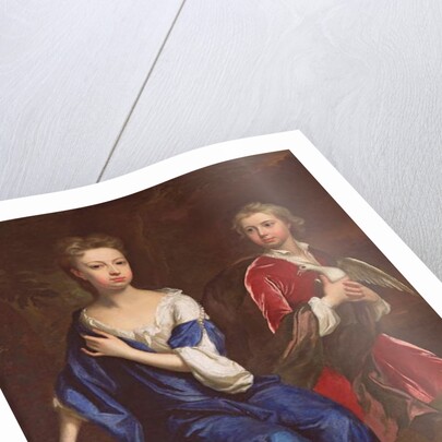 Lady Catherine and the Honourable Robert Herbert, c.1709-10 by Jonathan Richardson