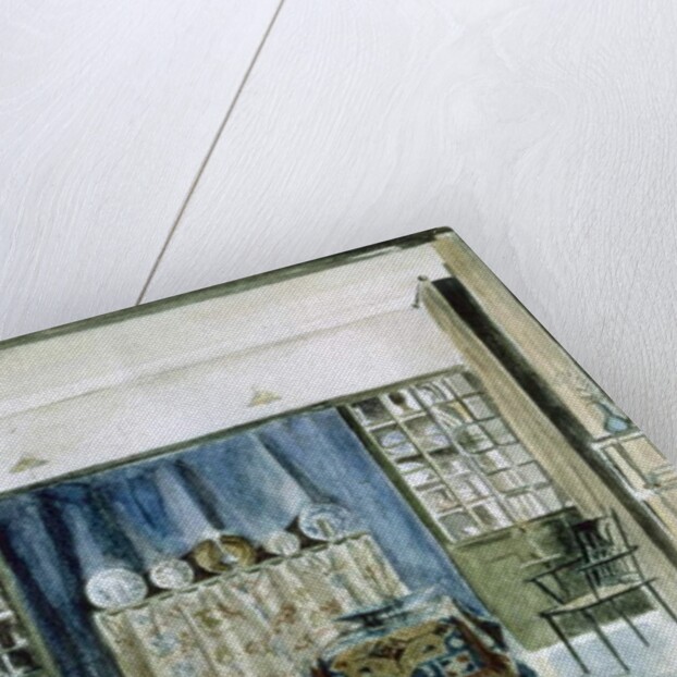 Interior of Kelmscott Manor by William Morris