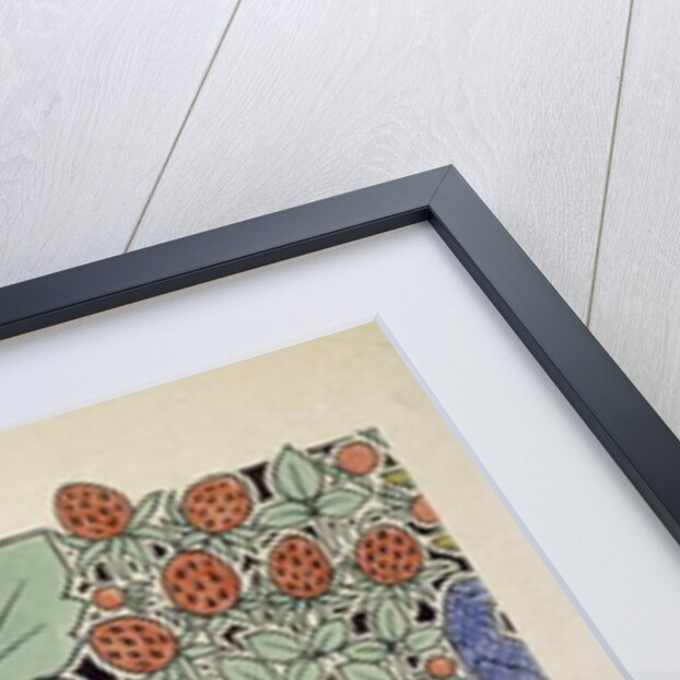 Blue Bird Amongst the Strawberries by Charles Francis Annesley Voysey