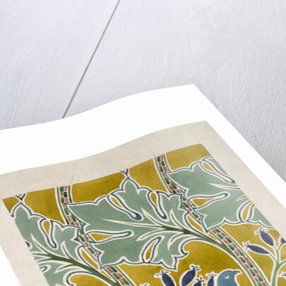 Design for 'New Silk Cloth', May 1901 by Charles Francis Annesley Voysey