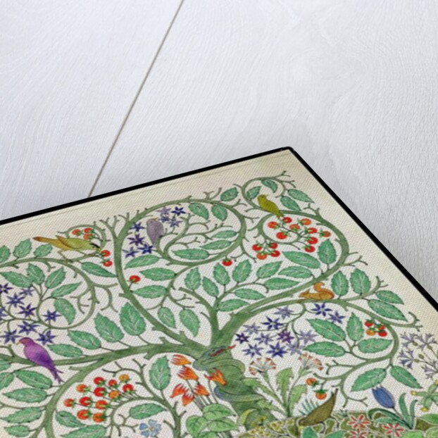 Adam and Eve design by Charles Francis Annesley Voysey