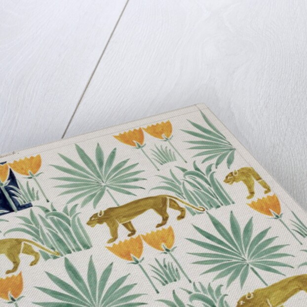 Tiger design, May 1918 by Charles Francis Annesley Voysey