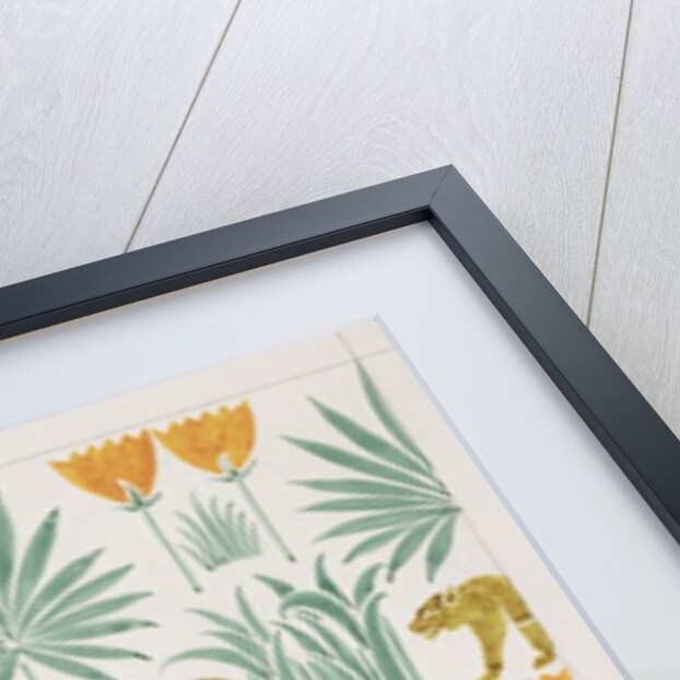 Tiger design, May 1918 by Charles Francis Annesley Voysey