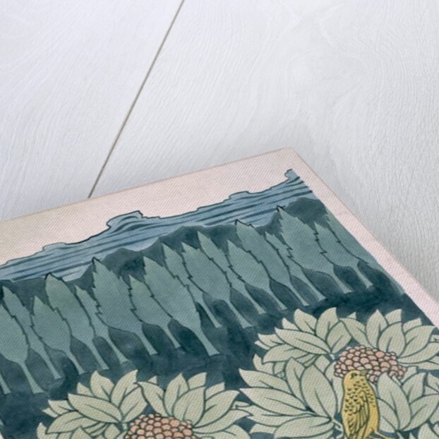 Birds with fir trees by Charles Francis Annesley Voysey