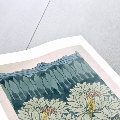 Birds with fir trees by Charles Francis Annesley Voysey