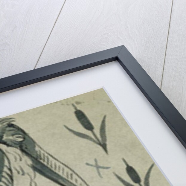 A Pelican and Frog in Conversation by William De Morgan