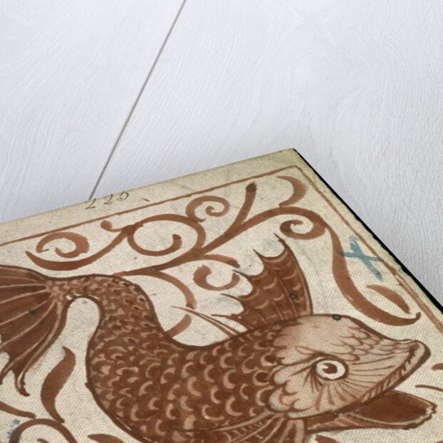 Sea Monster by William De Morgan